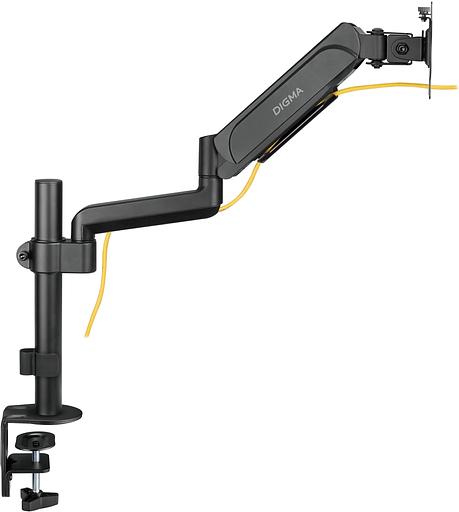 Кронштейн для мониторов ЖК Digma D-MM201 черный 17"-32" макс.9кг крепление к столешнице поворот и наклон фото 9