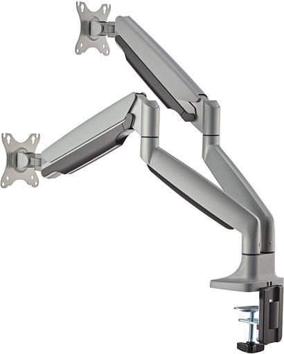 Кронштейн для мониторов ЖК Digma D-MM302D серый 17"-35" макс.9кг крепление к столешнице поворот и наклон фото 5