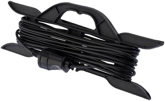 Удлинитель силовой PROconnect ПВС (11-7101) 2x0.75кв.мм 1розет. 10м ПВС 6A пласт.рамка черный фото 1