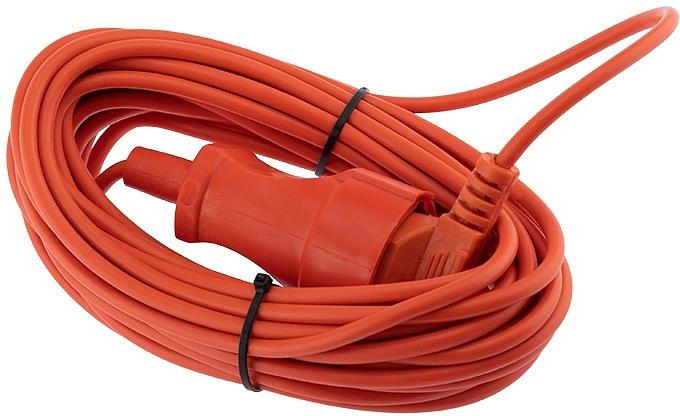 Удлинитель силовой PROconnect Pro-Uc (11-7105) 2x0.75кв.мм 1розет. 10м ПВС 6A без катушки оранжевый фото 1