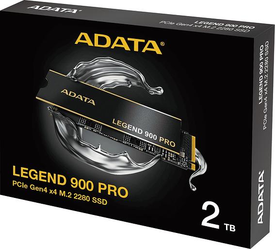 Твердотельный диск 2TB A-DATA LEGEND 900 PRO, M.2 2280, PCI-E 4x4, [R/W -7400/6500 MB/s] 3D-NAND (Works with PS5) фото 6