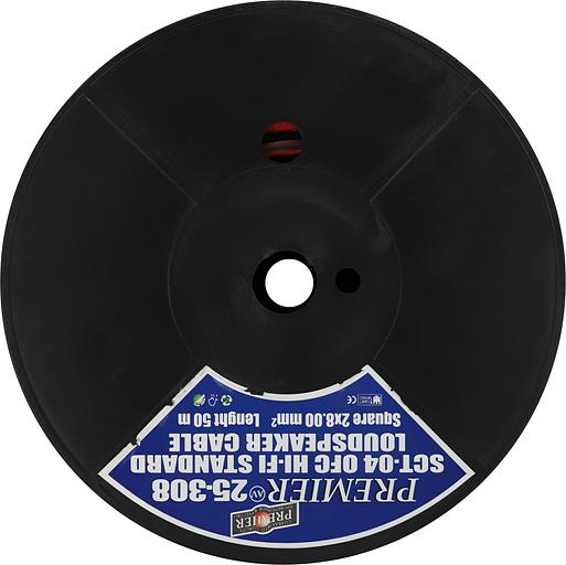 Кабель акустический Premier SCT-04 BC 50м. (катушка:50м) черный (25-308 50) фото 3