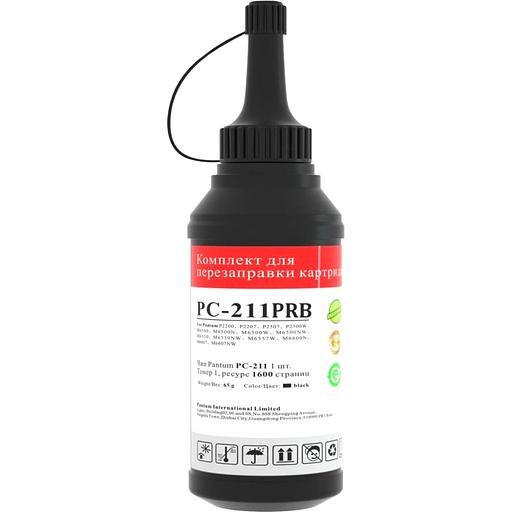 Заправочный комплект на 1600 к. + чип Pantum PC-211PRB фото 1