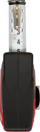 Рулетка строительная RGK RL5 дл.полотна 5м изм.шкала в см зацеп магнитный красный/черный (756013) фото 3