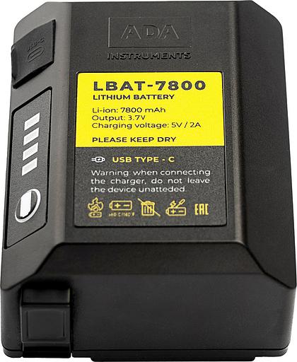 Батарея аккумуляторная Ada LBAT-7800 3.7В 7.8Ач Li-Ion (А00700) фото 1