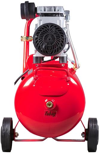 Компрессор поршневой Fubag OLS 180/24 CM1.2 Set 4.1 безмасляный 180л/мин 24л 900Вт красный/черный фото 6