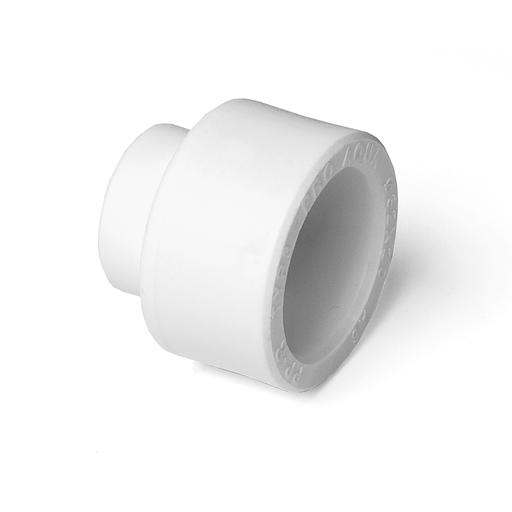 Муфта переходная (Полипропилен PP-R) Белая 63-50 фото 1