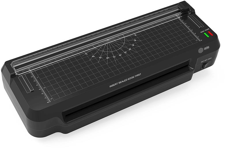 Ламинатор Cactus CS-LAB-F1 черный A4 (70-125мкм) 25см/мин (2вал.) хол.лам. лам.фото фото 2