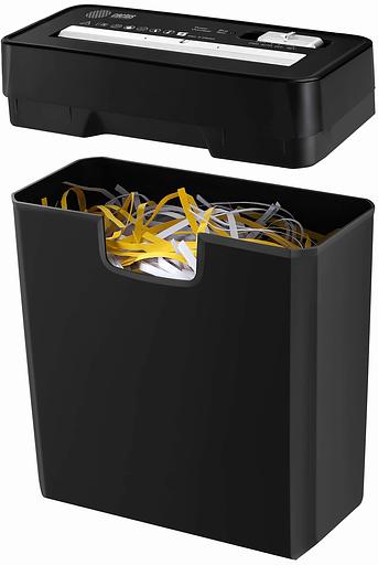 Шредер Cactus CS-SH-P2 черный (секр.Р-2) ленты 6лист. 10лтр. скобы пл.карты фото 5