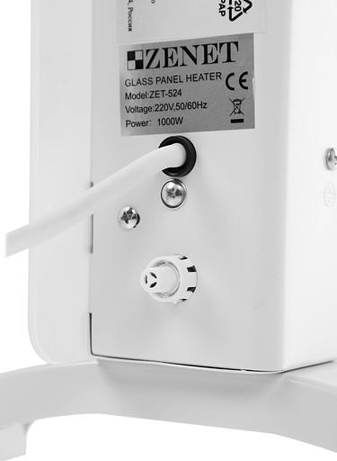 Конвектор Zenet ZET-524 1000Вт белый фото 8