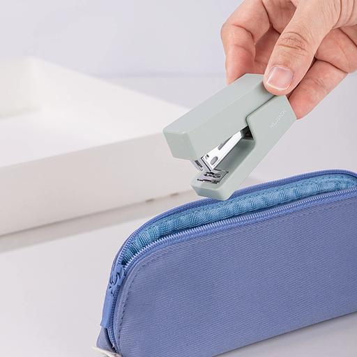 Степлер мини Deli ENS083GREEN ENS083 Linfini N10 24/6 (15листов) зеленый 15скоб металл/пластик блистер фото 3