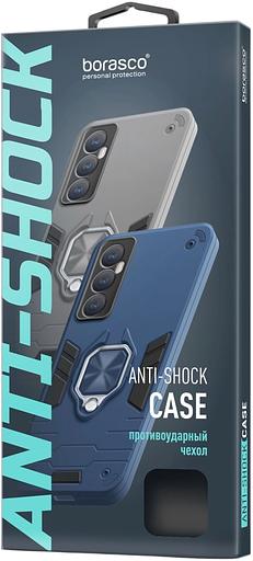 Чехол (клип-кейс) BoraSCO для Apple iPhone 16 Anti-Shok Case черный (74537) фото 3