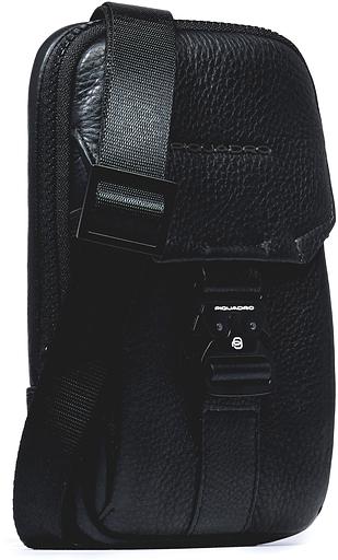 Чехол для смартфона Piquadro Than AC6546S135R/N черный натур.кожа фото 2