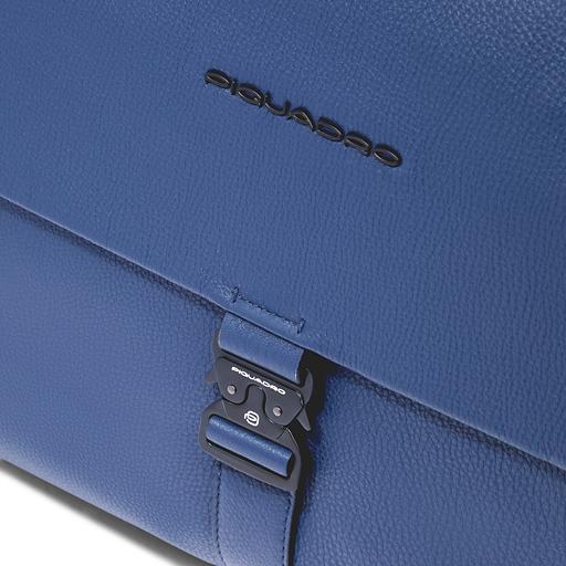Деловая сумка Piquadro Than CA4021S135/BLU с отделением для ноутбука синий натур.кожа фото 5