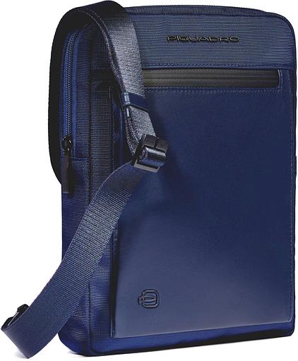Сумка мужская Piquadro Orion CA1816S136/BLU синий ткань/натур.кожа фото 2