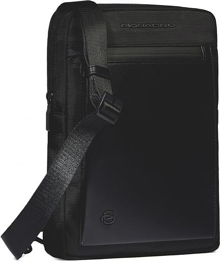 Сумка мужская Piquadro Orion CA1816S136/N черный ткань/натур.кожа фото 2