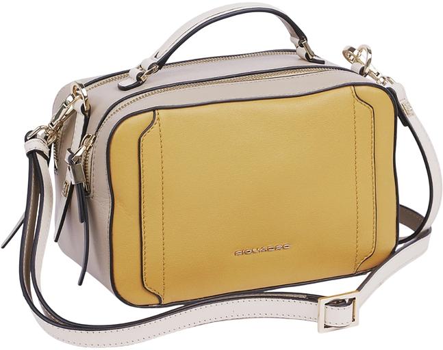 Сумка женская Piquadro Circle BD6656W92/GBE желтый/бежевый натур.кожа фото 1