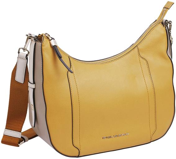 Сумка женская Piquadro Circle BD6657W92/GBE желтый/бежевый натур.кожа фото 1