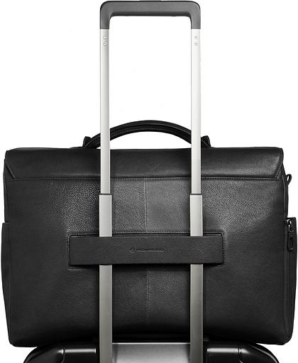 Портфель Piquadro Cronus CA6024S134/N черный натур.кожа фото 3