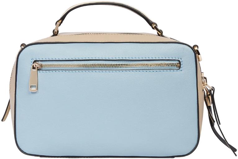 Сумка женская Piquadro Circle BD6656W92/AZBE2 голубой/бежевый натур.кожа фото 3