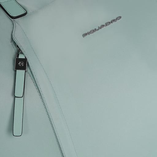 Сумка женская Piquadro Lyra BD6723W92T/VE с отделением для ноутбука мятный ткань/натур.кожа фото 4