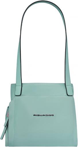 Сумка женская Piquadro Lyra BD6723W92T/VE с отделением для ноутбука мятный ткань/натур.кожа фото 6