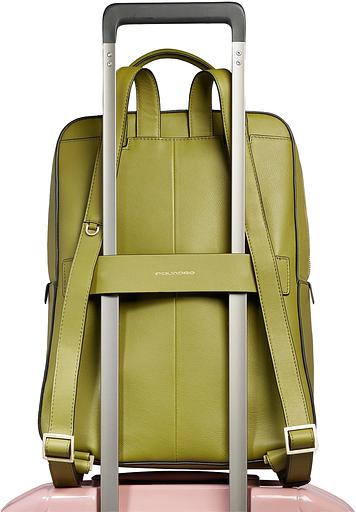 Рюкзак женский Piquadro Ashley CA6455W134/VE оливковый кожа фото 3