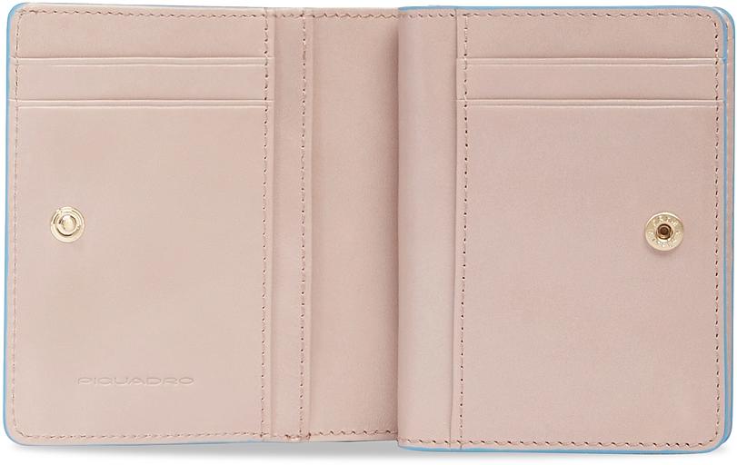 Кошелек женский Piquadro Blue Square PD6660B2R/RO2 пудровый натур.кожа фото 4
