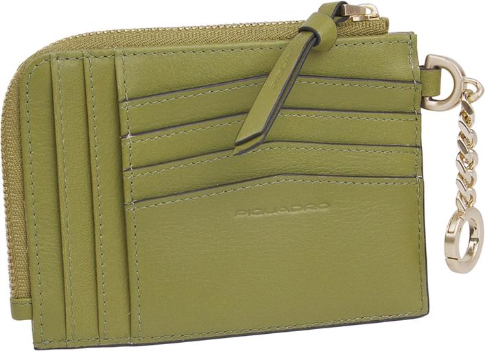 Кошелек женский Piquadro Ashley PP5910W134R/VE оливковый натур.кожа фото 2