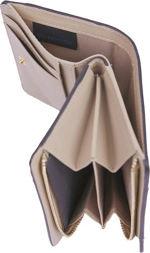 Кошелек женский Piquadro Circle PD6660W92R/GBE шафрановый/бежевый натур.кожа фото 6