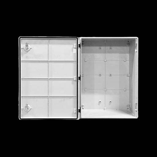 Стеклопластиковый шкаф навесной с монтажной панелью, 500х700х250мм, IP65 фото 3