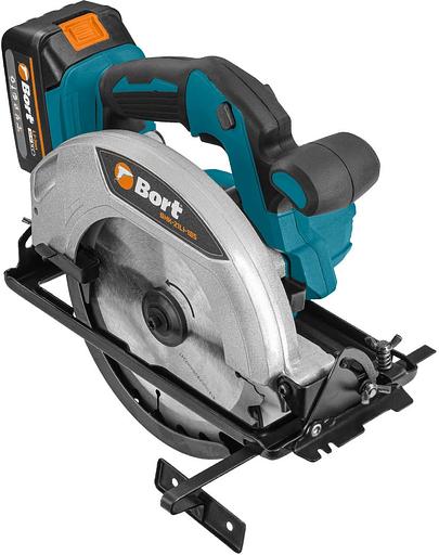 Пила циркулярная аккумуляторная Bort BHK-21Li-185 (2*3,0 Ач + ЗУ) фото 3