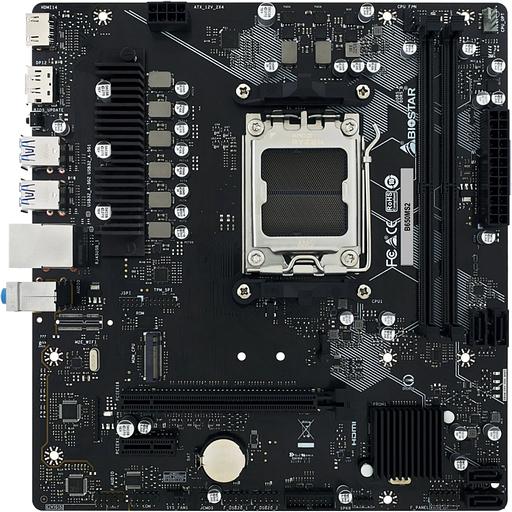 Материнская плата Biostar B650MS2-E SocketAM5 AMD B650 2xDDR5 mATX AC`97 8ch(7.1) 2.5Gg RAID+HDMI+DP фото 2