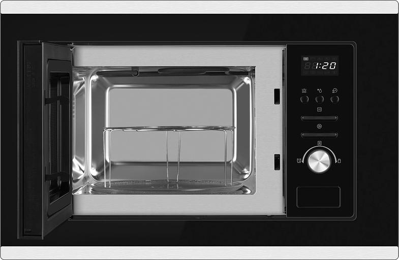 Микроволновая печь Weissgauff BMWO-207 Grill 20л. 800Вт черный/нержавеющая сталь (встраиваемая) фото 2