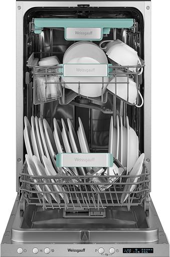 Посудомоечная машина встраив. Weissgauff BDW 4533 D Timer Floor узкая фото 4