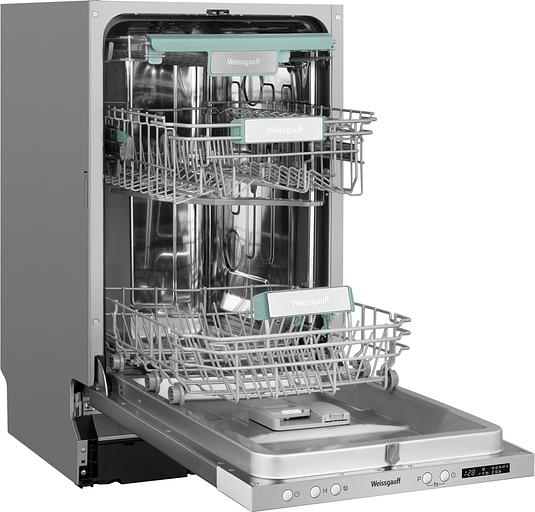 Посудомоечная машина встраив. Weissgauff BDW 4533 D Timer Floor узкая фото 5
