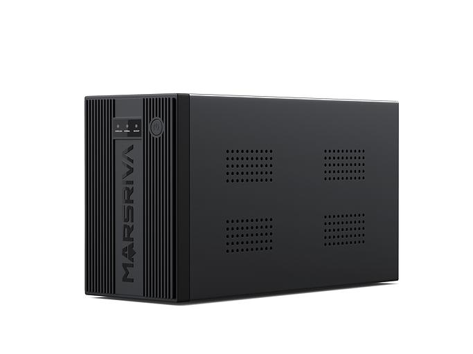 Линейно-интерактивный ИБП Smart мощностью 1050 ВА/630 Вт MARSRIVA фото 7