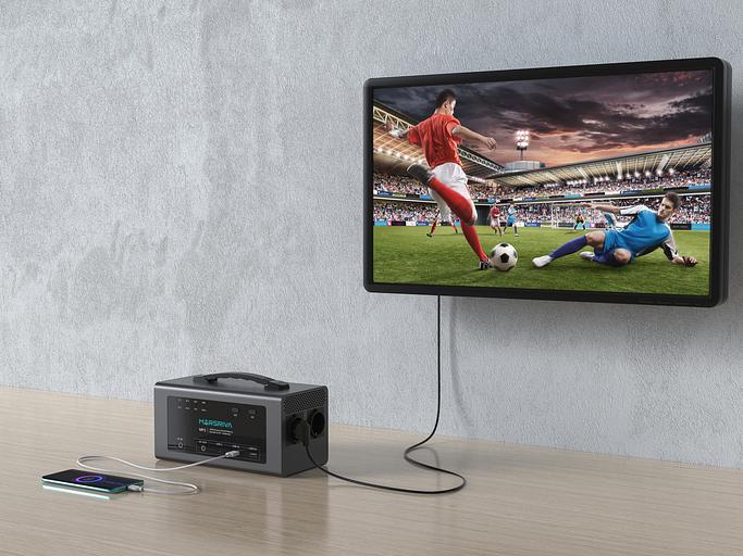 Умный онлайн-ИБП, 1 кВА, батарея 2*12 В/9 Ач MARSRIVA фото 1