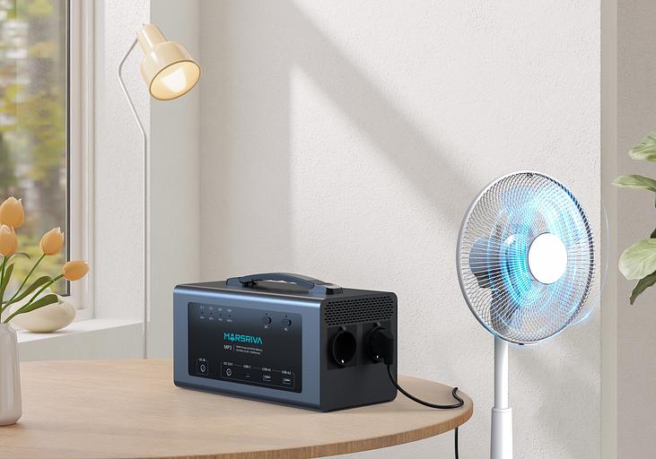 Умный онлайн-ИБП, 1 кВА, батарея 2*12 В/9 Ач MARSRIVA фото 2