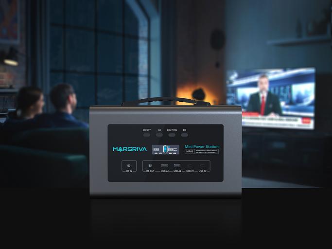 Умный онлайн-ИБП, 3 кВА, батарея 6*12 В/9 Ач MARSRIVA фото 1