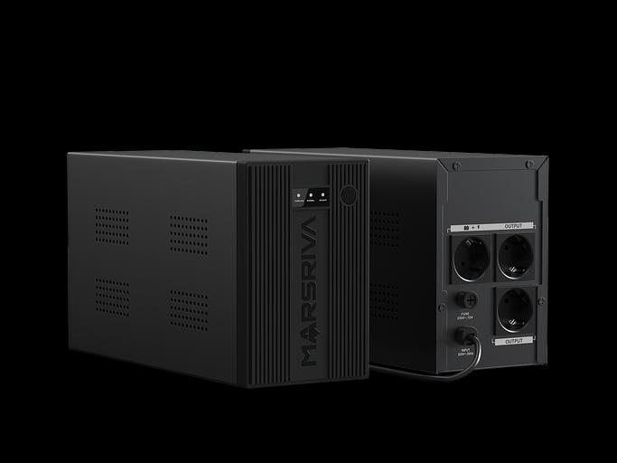 Инвертор SOHO мощностью 800 ВА / 640 Вт, 12 В MARSRIVA фото 2