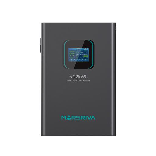 Литиевый аккумулятор LiFePO4, 25,6 В/204 Ач, новый элемент BYD, класс А MARSRIVA фото 3
