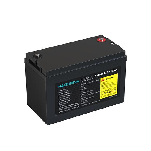 Свинцово-кислотная литиевая батарея для замены 12,8 В/102Ач, элементы BYD MARSRIVA фото 1