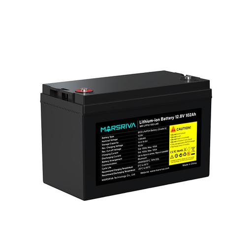 Свинцово-кислотная литиевая батарея для замены 12,8 В/102Ач, элементы BYD MARSRIVA фото 2