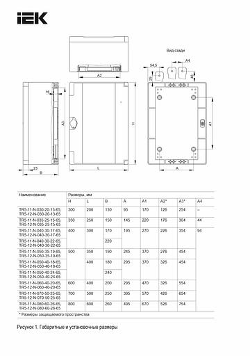 TETRA 5 Корпус пластиковый ЩМПп 400х300х170мм IP65 фото 4