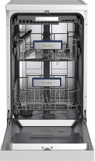Посудомоечная машина Lex DW4563N WH белый (узкая) фото 2