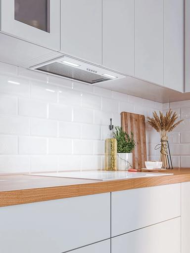 Вытяжка встраиваемая Lex Hyper 600 WH белый управление: кнопочное (1 мотор) фото 7