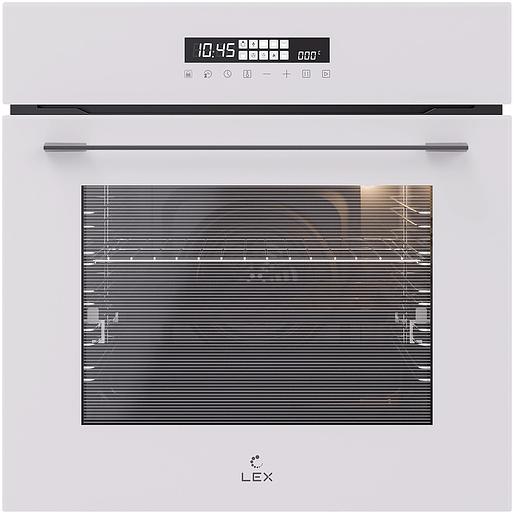 Духовой шкаф Электрический Lex EDS 1000 WH белый/серебристый фото 1