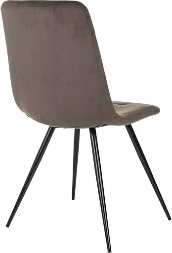 Стул для дома Бюрократ CH-K1_4 комплект 4шт коричневый Holland 74 металл черный на ножках (CH-K1_1/HL74_4) фото 5