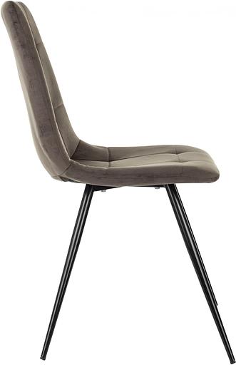 Стул для дома Бюрократ CH-K1_4 комплект 4шт коричневый Holland 74 металл черный на ножках (CH-K1_1/HL74_4) фото 6